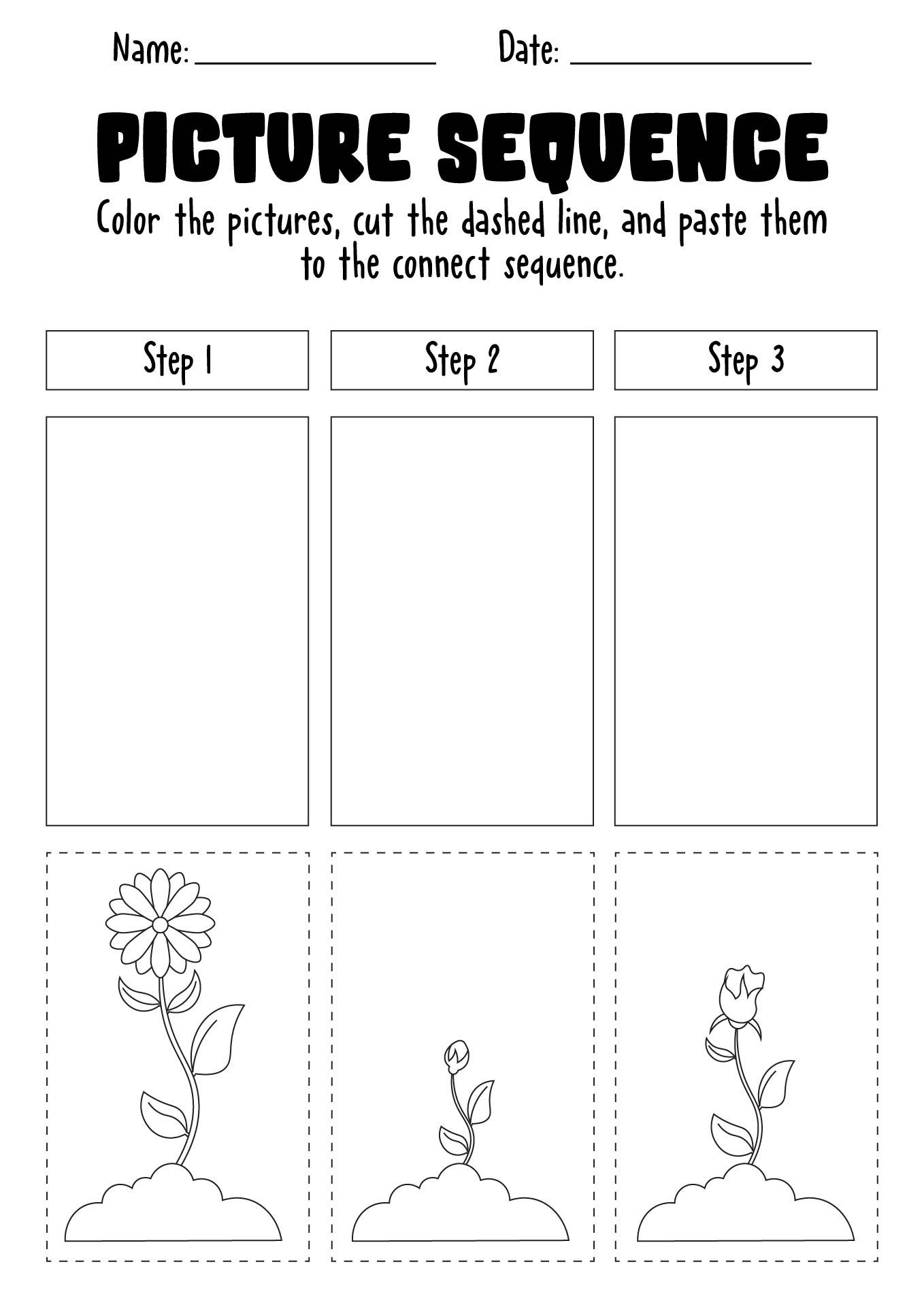 9 6 Step Sequencing Worksheets - Free PDF at worksheeto.com