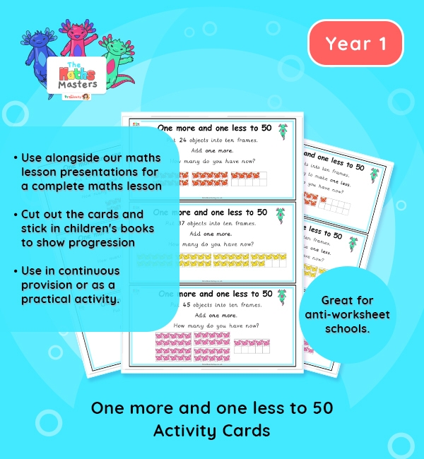 Year 1 | Representing Numbers up to 10 Lesson Presentation