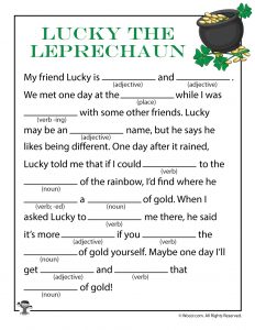 st patrick s day worksheet 2nd grade