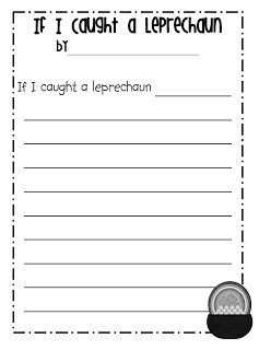 Creative Writing &  Addition Practice for St. Patricks Day - with ...