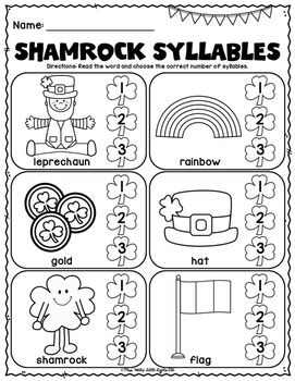 st patrick s day worksheet free printable