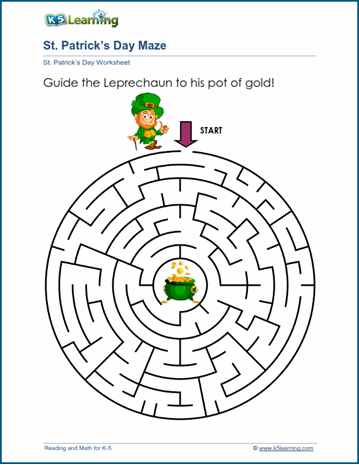 St. Patricks Day | Worsheets library