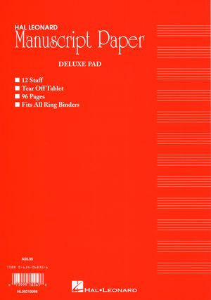 Manuscript | Printable Sheet Music | NZ Online Music Store ...
