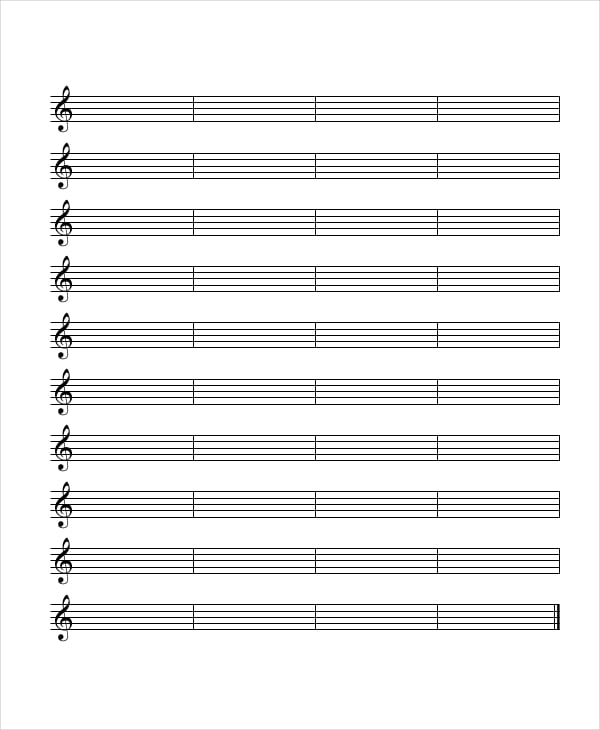 staff paper online printable