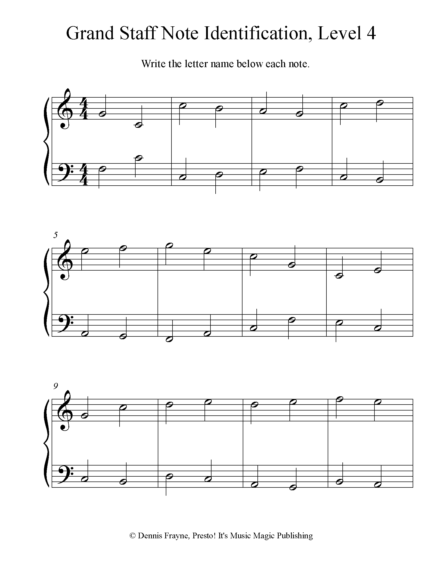 FREE! Printable Music Note Naming Worksheets — Presto! Its Music ...