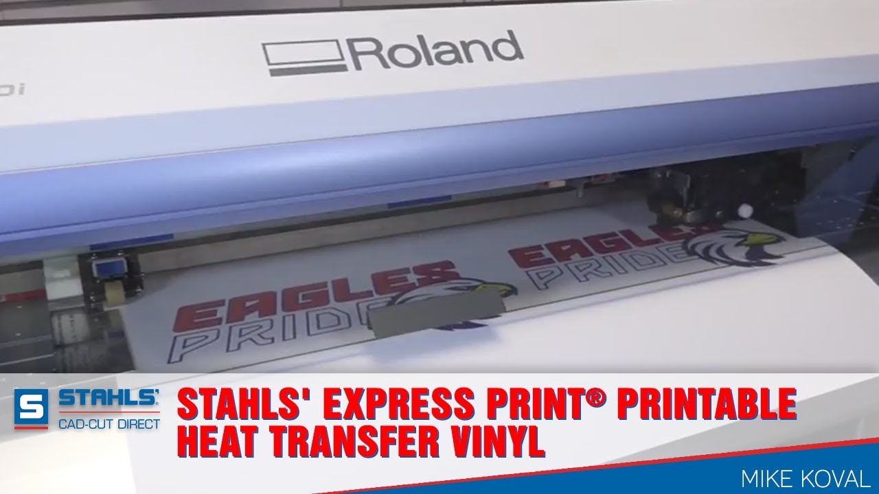 Stahls Express Print® Printable Heat Transfer Vinyl | Step by Step Guide