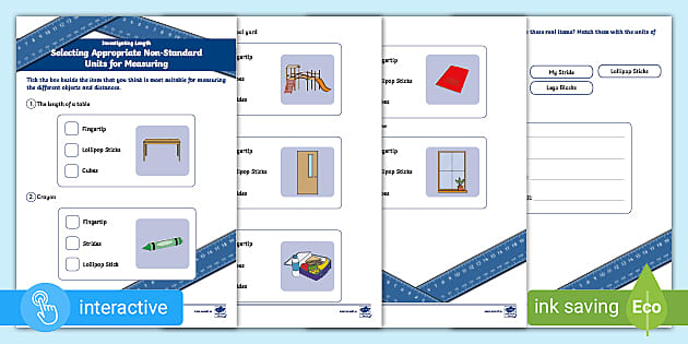 Selecting Appropriate Non-Standard Units for Measuring First and ...