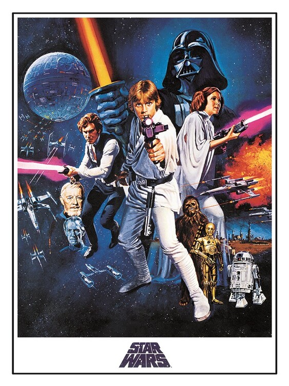 Canvas Print Star Wars - Epis IV