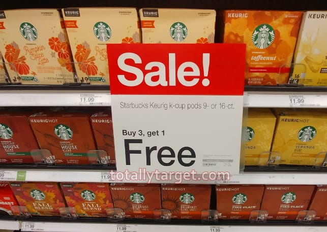 New B3G1 FREE Deal on Starbucks K-Cups Coffee at Target ...