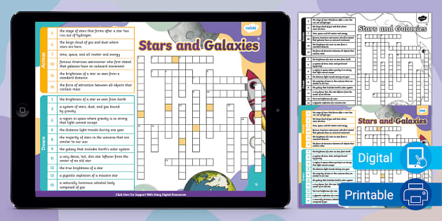 stars and galaxies worksheet answers