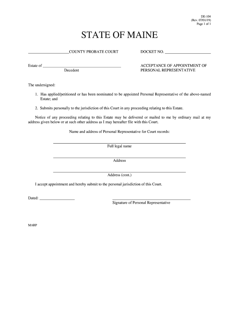 state of maine printable divorce papers