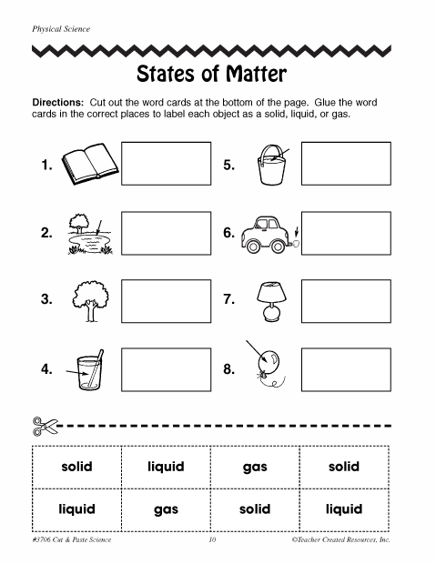 States of Matter | Education World