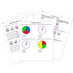 Statistics and Probability Tests and Worksheets for Printable or ...