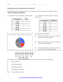 Statistics Worksheets