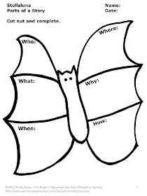 stellaluna worksheet