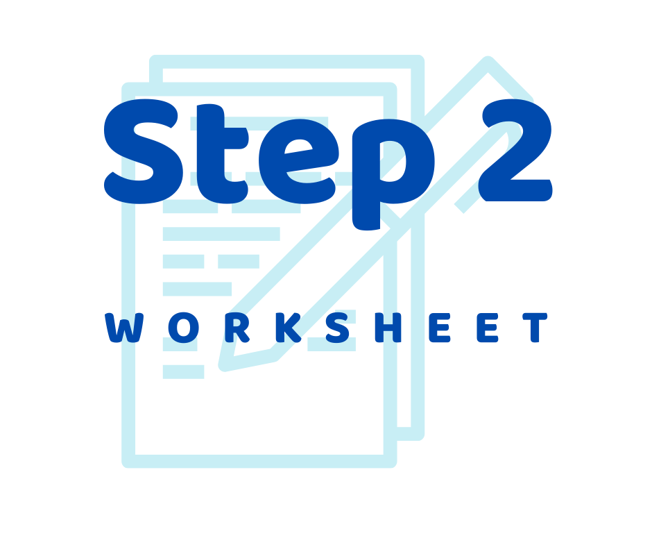Step 2 AA Worksheet | Sober Speak