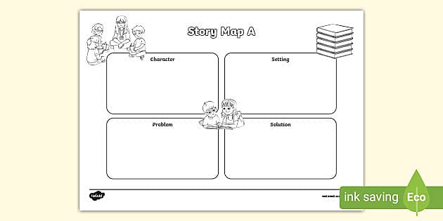 Story Map A Worksheet (Lehrer gemacht) - Twinkl