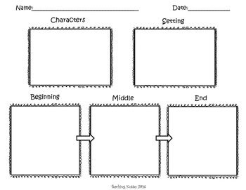 story retelling worksheet