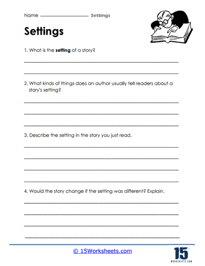 Settings Worksheets - 15 Worksheets Library