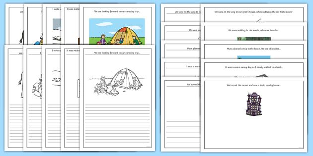 story starter worksheet