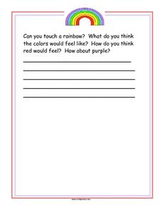story starters worksheet