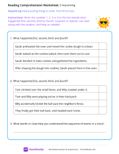 Printable Analyzing Story Structure Worksheets | ClassWeekly