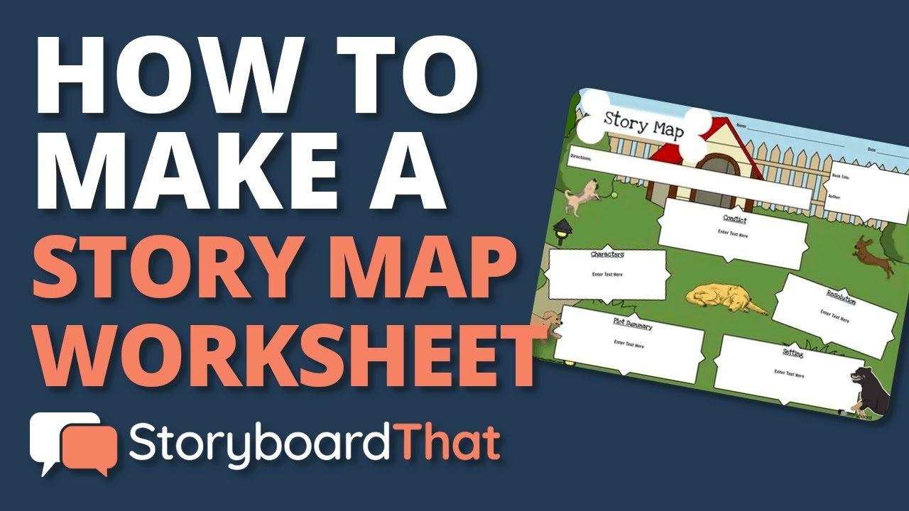 How to make a Story Map Worksheet - Story Web Worksheet 37 