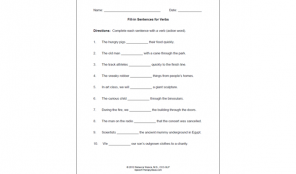 using vivid verbs worksheet | Diigo Groups