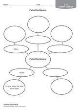 structure of the universe worksheet