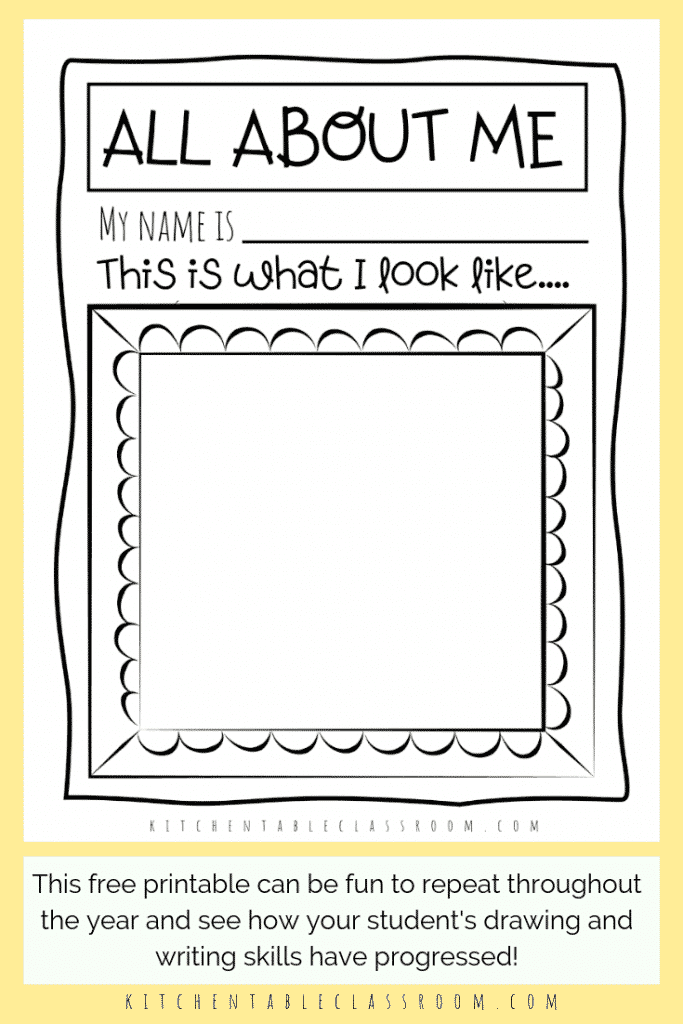 student get to know you worksheet