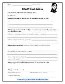 Goal Setting Worksheets