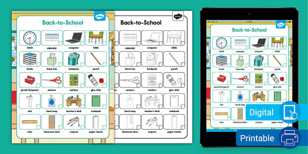 Back-to-School Scavenger Hunt (teacher made) - Twinkl