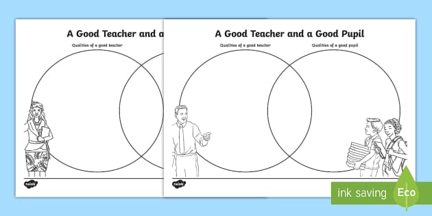 Year 4 A Good Teacher and a Good Pupil Worksheet / Worksheet