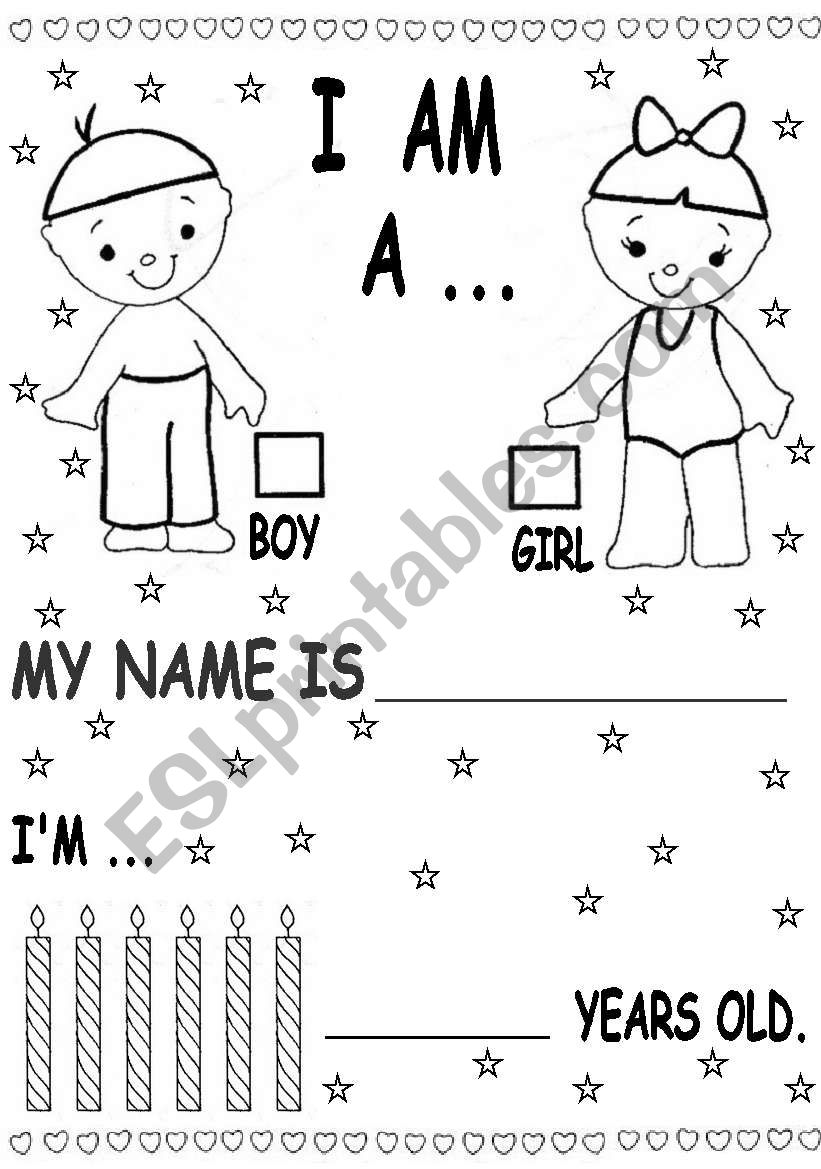 kinder students - ESL worksheet by soledad_grosso