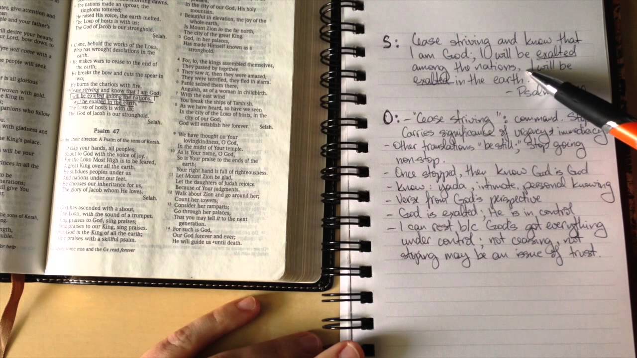 How to Study the Bible Using the SOAP Method