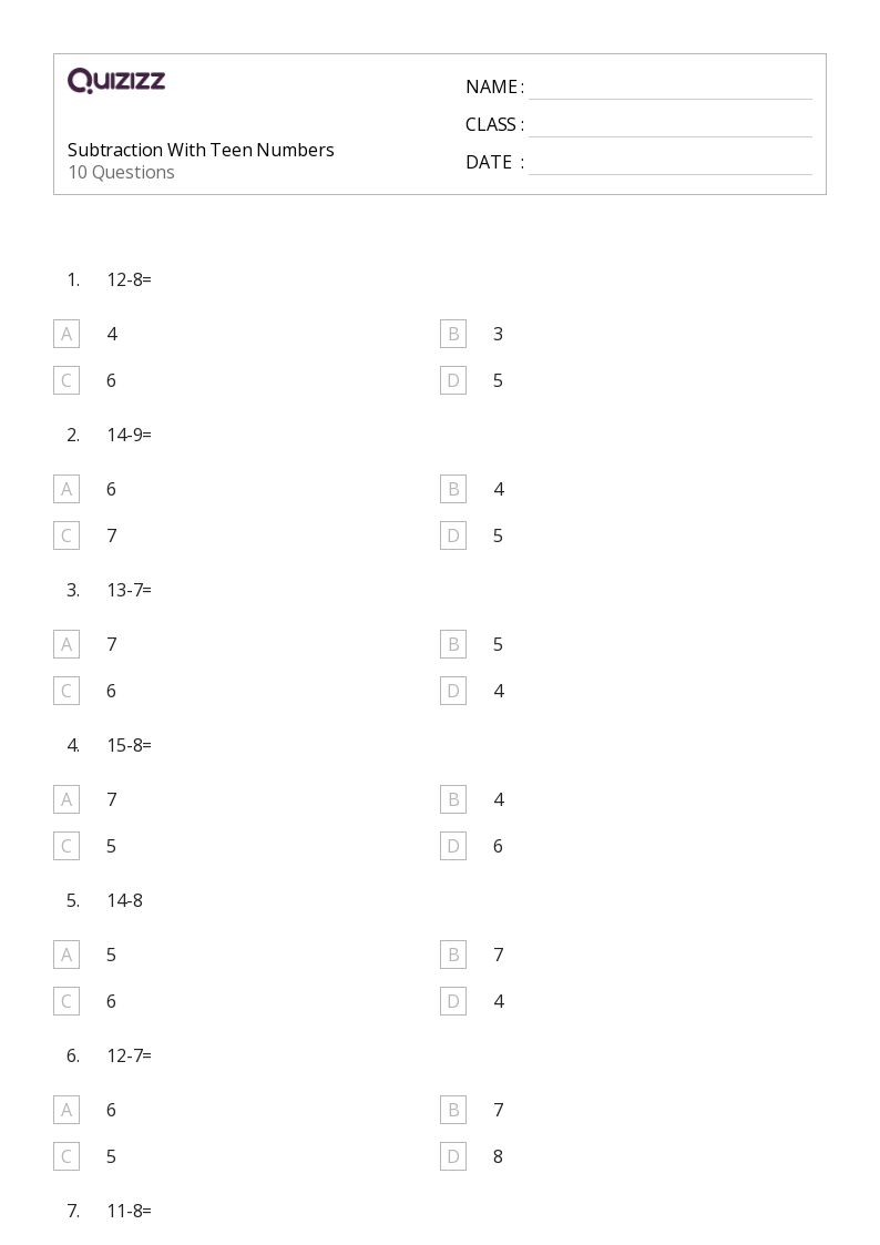 subtracting rational numbers worksheet