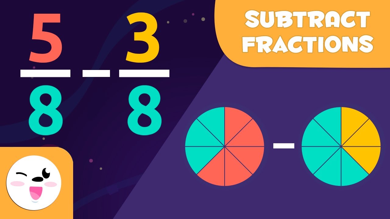 subtracting with like denominators