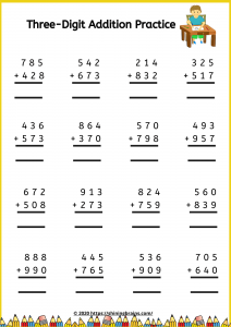 subtraction and addition worksheet with regrouping