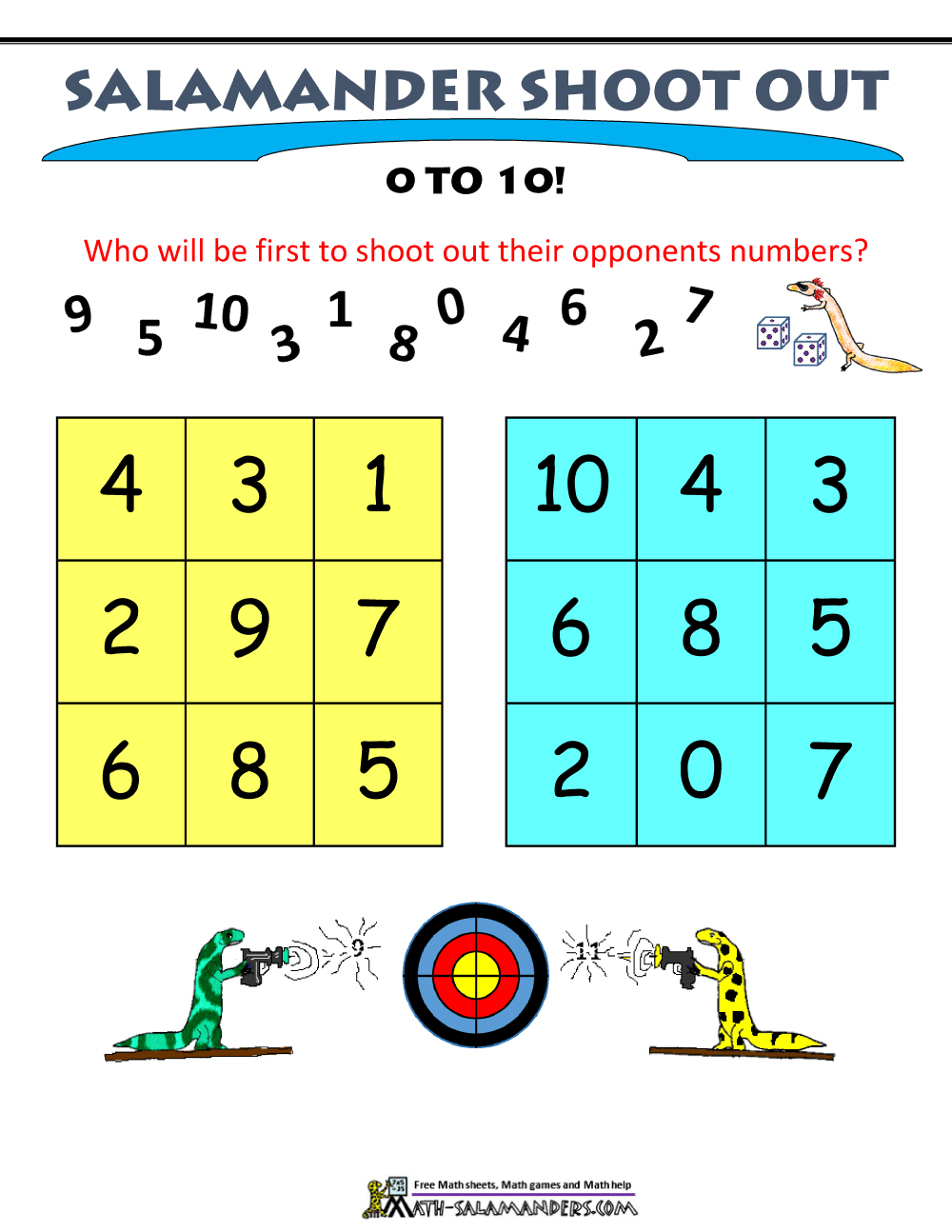 subtraction games worksheet first grade