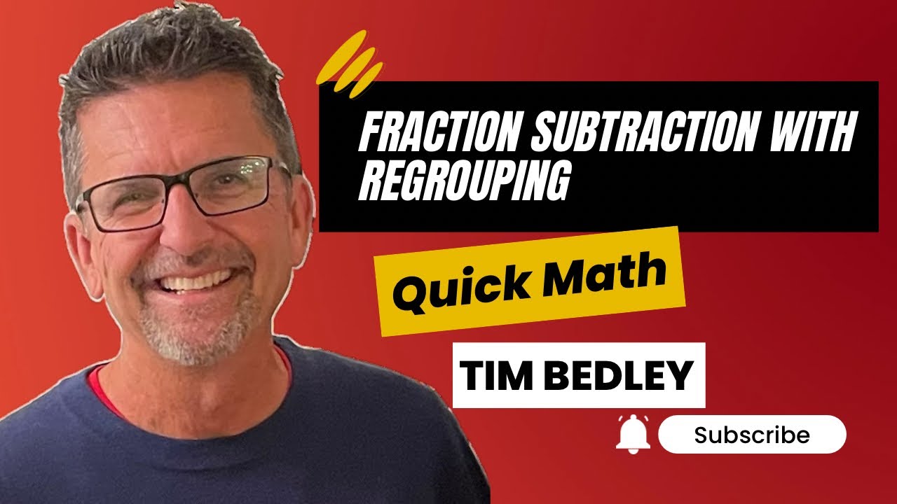Fraction Subtraction with Regrouping