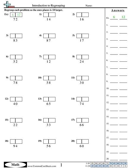 subtraction without regrouping worksheet free