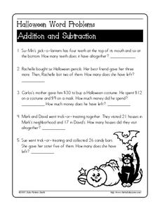 subtraction word problems worksheet 3rd