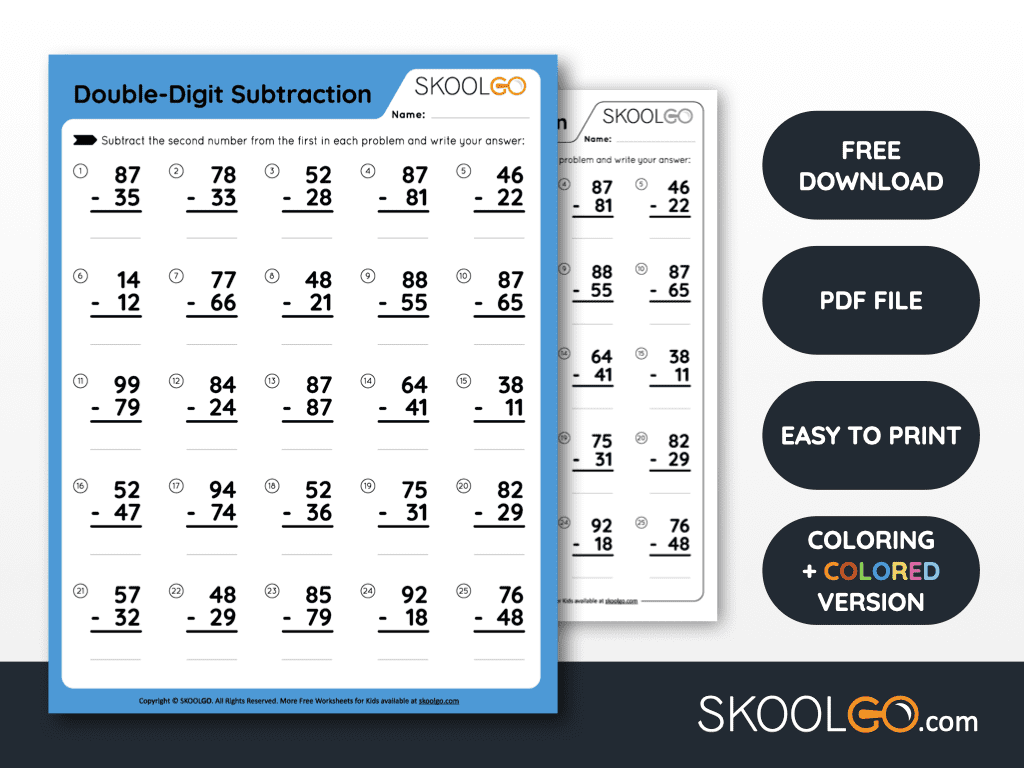 Free Printable Worksheets for 2nd Grade Kids - Page 3 of 22 - SKOOLGO