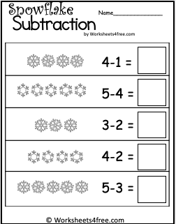 subtraction worksheet free printables