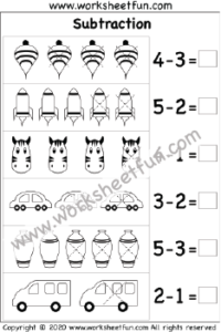 Subtraction Worksheets / FREE Printable Worksheets - Worksheetfun
