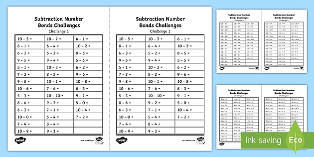subtraction worksheet ks1 primary resources