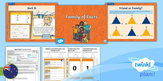 Level 2 Basic Facts: Addition and Subtraction Facts to 20 Lesson 1