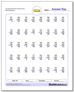 subtraction worksheet pictures