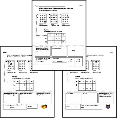 Subtraction Worksheets - Free Printable Math PDFs | edHelper.com