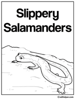 Salamanders Activities, Worksheets, Printables, and Lesson Plans